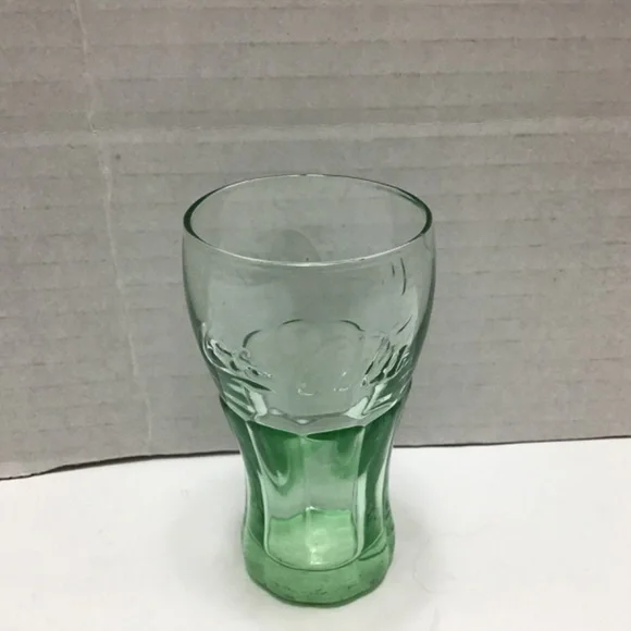 Libbey Miniature Green Coca-Cola Glass 1980s - Picture 4 of 6